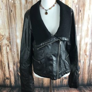Ashley Premium Faux Leather Jacket